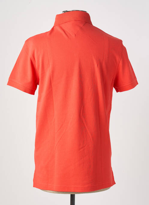 Polo orange TOMMY HILFIGER pour homme