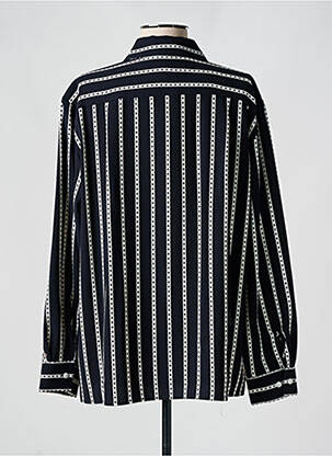 Chemisier imprimé fantaisie manches longues noir TOMMY HILFIGER femme