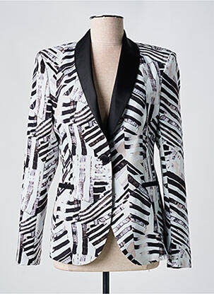 Blazer col châle noir IMPERIAL femme