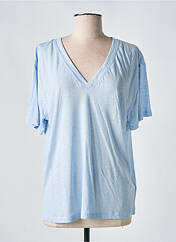 T-shirt bleu TOMMY HILFIGER pour femme seconde vue