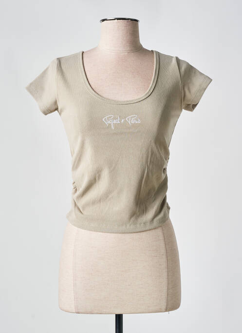 Top beige PROJECT X PARIS pour femme