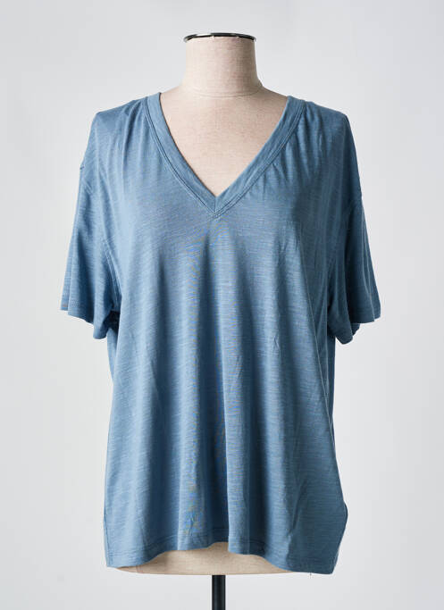 T-shirt gris TOMMY HILFIGER pour femme