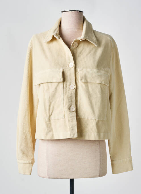 Veste casual jaune PLEASE pour femme