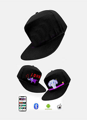Casquette casquette norvégienne noir SPIN BALENCE unisexe
