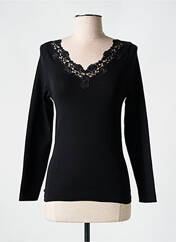 Pull noir LISANZA pour femme seconde vue