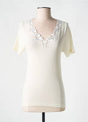 T-shirt blanc LISANZA pour femme seconde vue