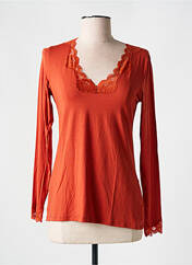 T-shirt orange ANTIGEL pour femme seconde vue