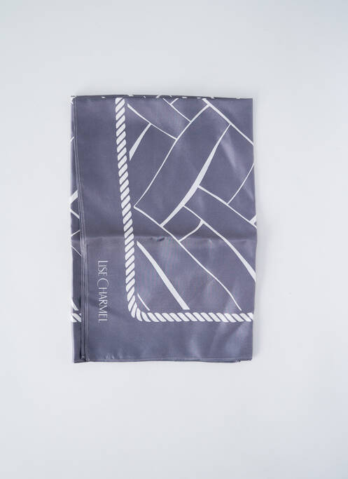 Foulard gris LISE CHARMEL pour femme