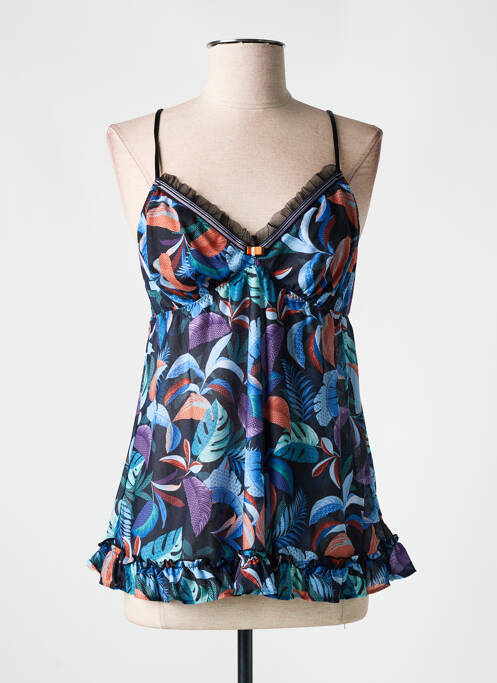 Top/Caraco bleu ANTIGEL pour femme