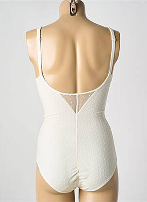 Body lingerie fermeture agrafe beige VANITY FAIR femme