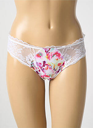 Culotte tissage dentelle blanc ANTINEA femme