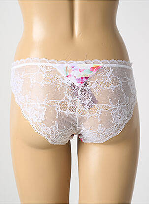 Culotte tissage dentelle blanc ANTINEA femme