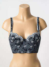 Soutien-gorge haut soutien-gorge balconnet haut soutien-gorge balconnet noir ANTINEA femme
