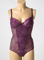 Body lingerie violet ANTINEA pour femme seconde vue