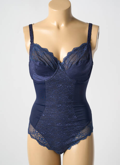Body lingerie bleu ANTINEA pour femme