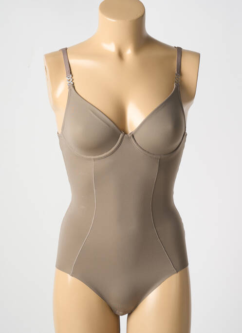 Body lingerie marron VANITY FAIR pour femme