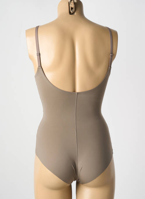 Body lingerie marron VANITY FAIR pour femme