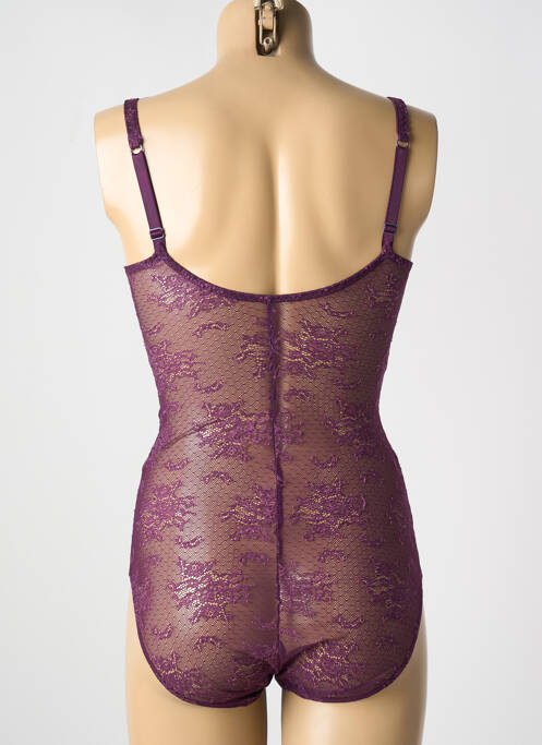 Body lingerie violet ANTINEA femme