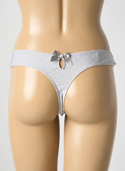 Tanga gris LISE CHARMEL pour femme