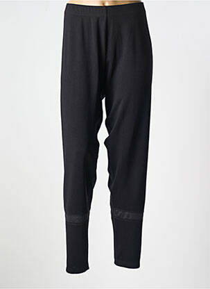 Legging tissage jersey noir GUY DUBOUIS femme