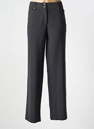 Pantalon droit taille à pinces taille normale gris FIGURE LIBRE femme