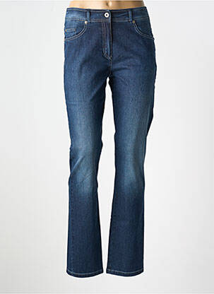 Jeans coupe slim stretch taille normale bleu PAUSE CAFE femme