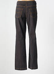 Jeans coupe slim marron PAUL BRIAL pour femme seconde vue