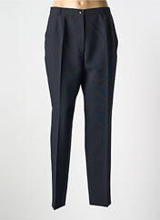 Pantalon droit bleu ALMINA pour femme seconde vue