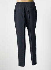 Pantalon droit bleu ALMINA pour femme seconde vue