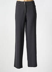 Pantalon droit gris FIGURE LIBRE pour femme seconde vue