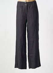 Pantalon large noir PAUSE CAFE pour femme seconde vue