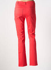Pantalon slim rouge PAUSE CAFE pour femme seconde vue