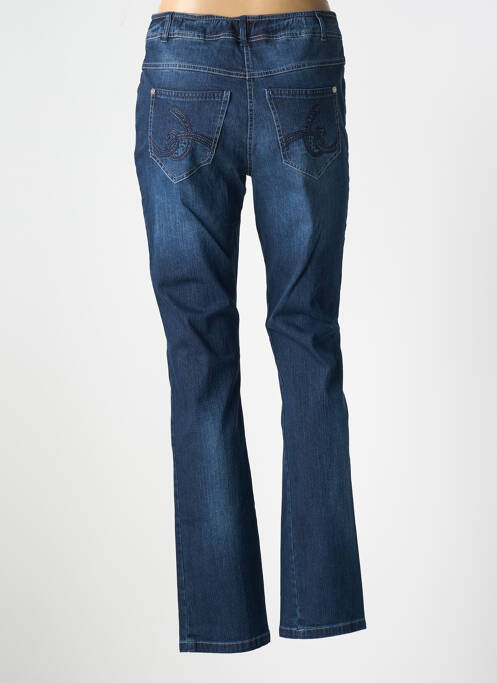 Jeans coupe slim stretch taille normale bleu PAUSE CAFE femme