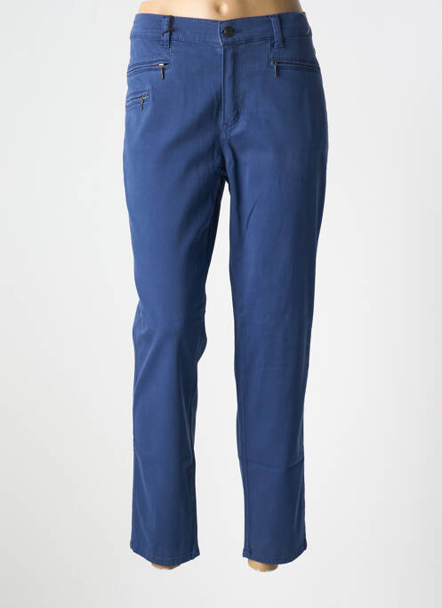 Jeans coupe slim bleu ANNA MONTANA pour femme