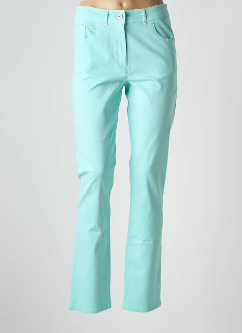 Pantalon slim bleu PAUSE CAFE pour femme