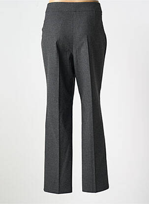 Pantalon droit stretch taille normale gris LEBEK femme