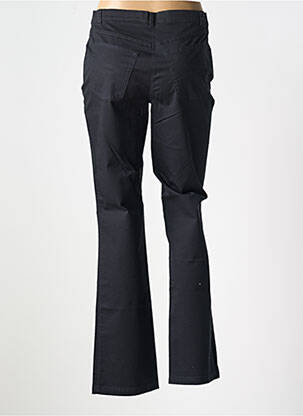 Pantalon droit stretch taille normale noir LEBEK femme