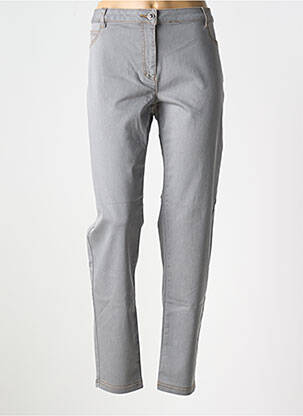 Jegging tissage denim taille normale gris BARBARA LEBEK femme