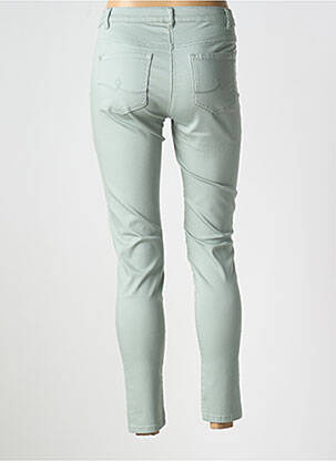 Jegging tissage denim taille normale vert BARBARA LEBEK femme