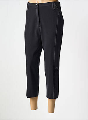 Pantacourt taille normale taille normale noir LISA CHESNAY femme