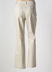 Jeans coupe droite beige LEBEK pour femme seconde vue