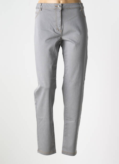 Jegging tissage denim taille normale gris BARBARA LEBEK femme