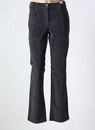 Pantalon droit stretch taille normale gris GARDEUR femme