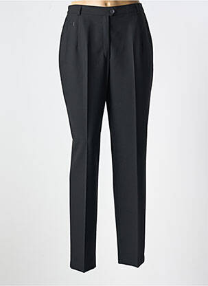 Pantalon droit tissage crêpe noir GARDEUR femme
