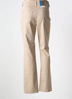 Jeans coupe droite stretch taille normale beige GARDEUR femme