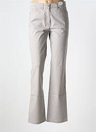 Pantalon droit stretch taille normale gris GARDEUR femme