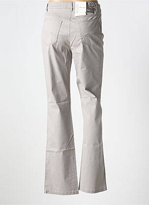 Pantalon droit stretch taille normale gris GARDEUR femme