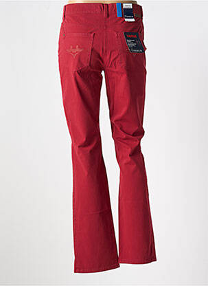 Pantalon droit stretch taille normale rouge ATELIER GARDEUR femme
