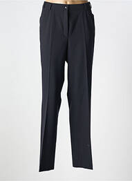 Pantalon droit fermeture zippée sous rabat boutonné taille normale noir GARDEUR femme