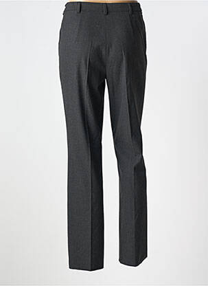 Pantalon droit tissage popeline taille normale gris GARDEUR femme